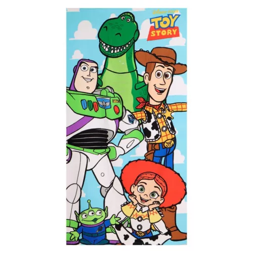 Disney Játékháború Crew fürdőlepedő, strand törölköző 70x140cm (Fast Dry)