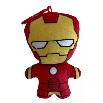 Bosszúállók Iron Man 2D plüss figura akasztóval 13 cm
