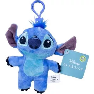 Disney Lilo és Stitch, A csillagkutya Mini Alien 2D plüss figura akasztóval 14 cm