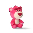 Disney Játékháború Lotso 3D plüss figura akasztóval, táskadísz 13 cm