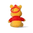 Disney Micimackó Yellow 3D plüss figura akasztóval, táskadísz 13 cm