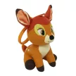 Disney Bambi Cute 3D plüss figura akasztóval, táskadísz 15 cm