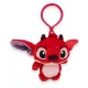 Disney Lilo és Stitch, A csillagkutya Red 3D plüss figura akasztóval, táskadísz 12 cm
