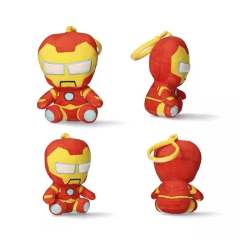   Bosszúállók Iron Man 3D plüss figura akasztóval, táskadísz 13 cm