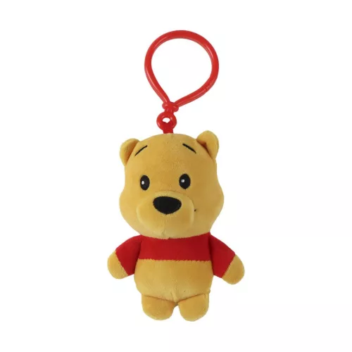 Disney Micimackó Cute 3D plüss figura akasztóval, táskadísz 13 cm
