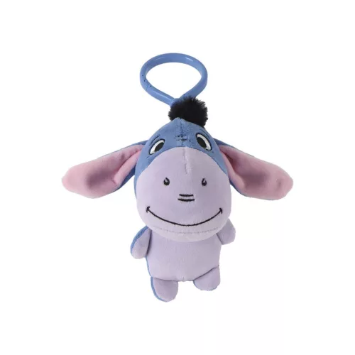 Disney Micimackó Blue Eeyore 3D plüss figura akasztóval, táskadísz 13 cm