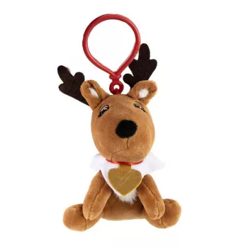  Manó The Elf Pets 3D plüss figura akasztóval, táskadísz 13 cm