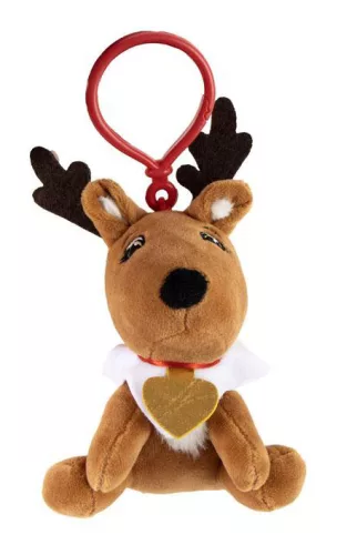Manó The Elf Pets 3D plüss figura akasztóval, táskadísz 13 cm