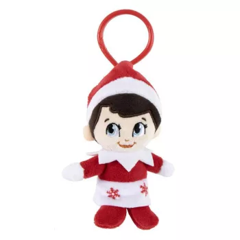   Manó Lady Elf 3D plüss figura akasztóval, táskadísz 14 cm