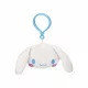Hello Kitty Cinnamoroll Head 3D plüss figura akasztóval, táskadísz 21 cm