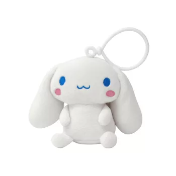   Hello Kitty Cinnamoroll 3D plüss figura akasztóval, táskadísz 13 cm