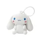Hello Kitty Cinnamoroll 3D plüss figura akasztóval, táskadísz 13 cm
