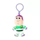Disney Játékháború Buzz Lightyear 3D plüss figura akasztóval, táskadísz 13 cm