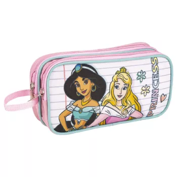 Disney Hercegnők Graphic 2 rekeszes tolltartó 22,5 cm