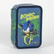 Sonic a sündisznó Prime Green tolltartó töltött 3 emeletes