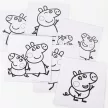 Peppa malac Fun számos kifestő szett