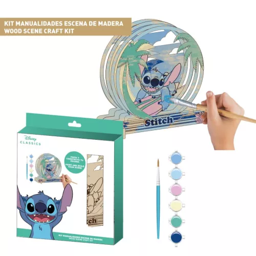 Disney Lilo és Stitch, A csillagkutya Palm festhető fa kép