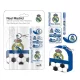 Real Madrid CF mini táska kulcstartó szett