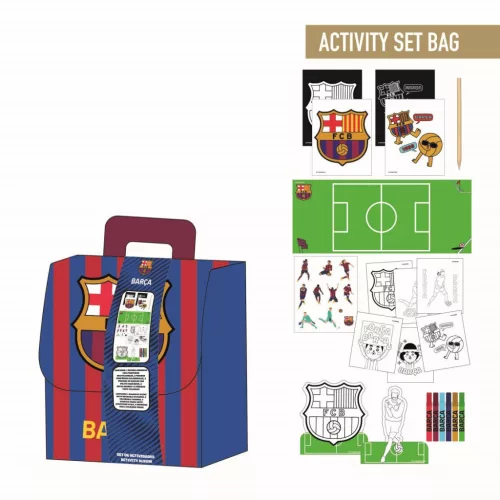 FC Barcelona Backpack színező és activity album