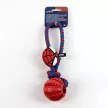 Pókember Hero kötél kutyajáték TPR labdával 30 cm