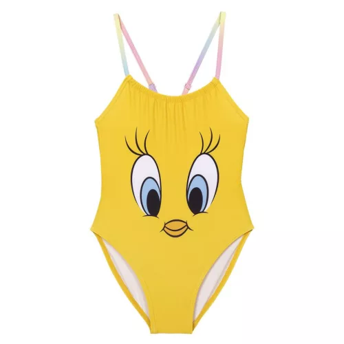 Bolondos Dallamok Tweety gyerek fürdőruha, úszó 3 - 7 év / 98 - 122 cm