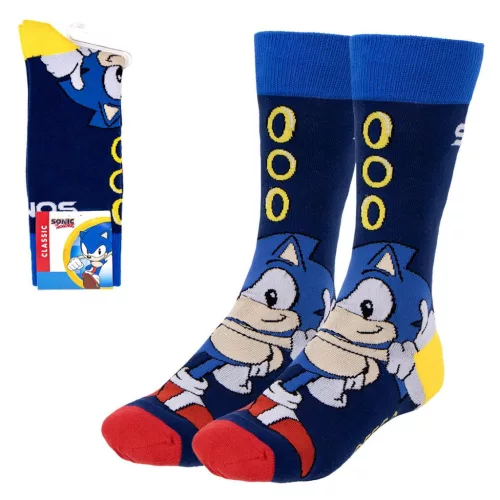 Sonic a sündisznó Ring felnőtt hosszú szárú zokni 40/46