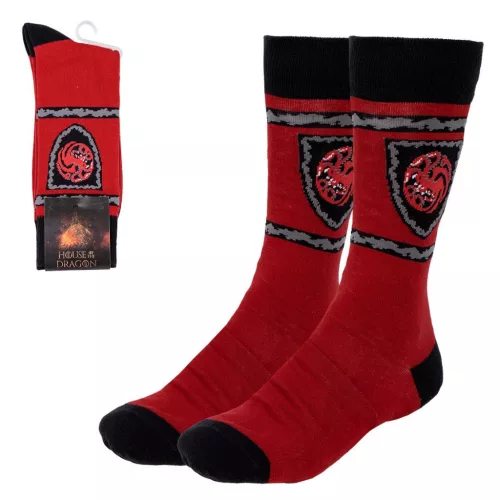 Sárkányok háza Crest felnőtt hosszú szárú zokni 40/46