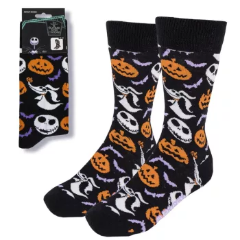   Karácsonyi lidércnyomás Pumpkin felnőtt hosszú szárú zokni 38/45