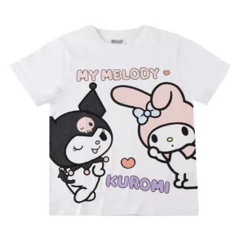   Hello Kitty My Melody gyerek rövid póló, felső 6 - 12 év / 116 - 152 cm