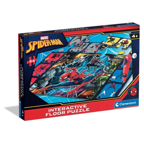 Pókember Enemies interaktív 24 db-os puzzle Clementoni