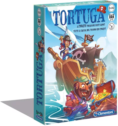 Mini társasjáték Tortuga Clementoni