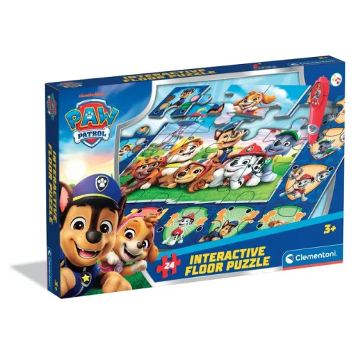 Mancs Őrjárat Team interaktív 24 db-os puzzle Clementoni