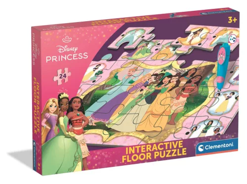 Disney Hercegnők Reunion interaktív 24 db-os puzzle Clementoni