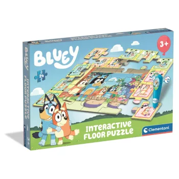 Bluey Playtime interaktív 24 db-os puzzle Clementoni