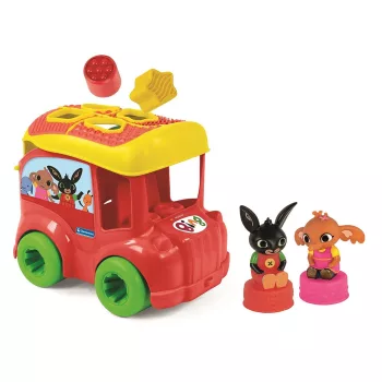 Bing Clemmy szenzoros formaválogató busz Clementoni
