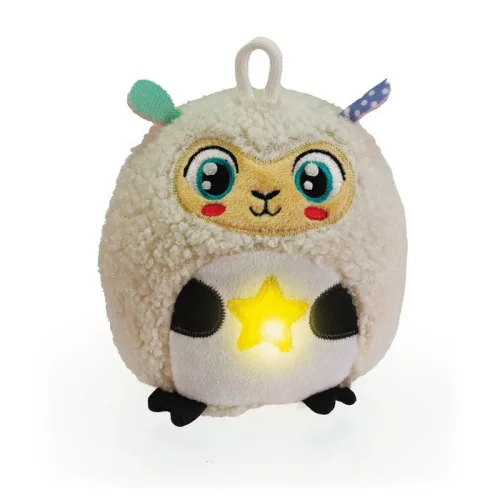 Bárány Twinkle Twinkle éjszakai fény és játék Clementoni