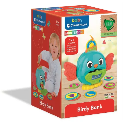 Madárpersely Montessori baba játék Clementoni
