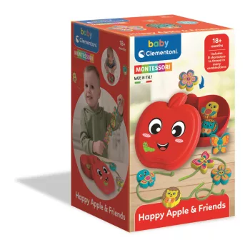 Fűzős Montessori baba játék Clementoni