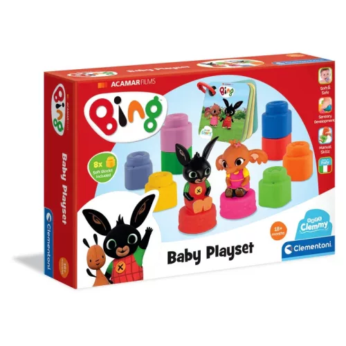 Bing Clemmy baba építőjáték szett Clementoni