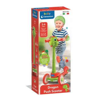 Háromkerekű Green sárkányos roller Clementoni