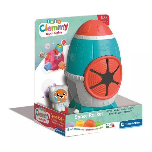 Űrrakéta Clemmy készségfejlesztő játék Clementoni