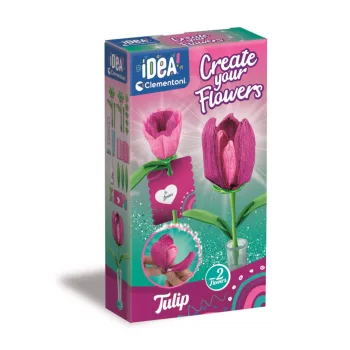 Virágkészítő szett Tulips 2 db-os Clementoni