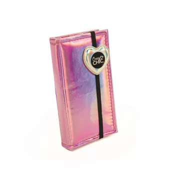   Crazy Chic Holo Purple pénztárca alakú sminkszett Clementoni