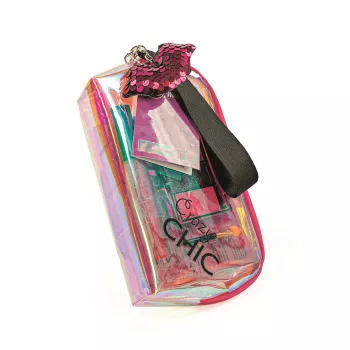   Crazy Chic Beauty sminkszett hologrammos neszeszerben Clementoni