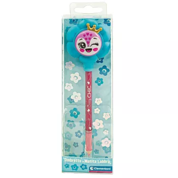   Crazy Chic Pink Smile szemhéjpúder és szájkontúr ceruza Clementoni