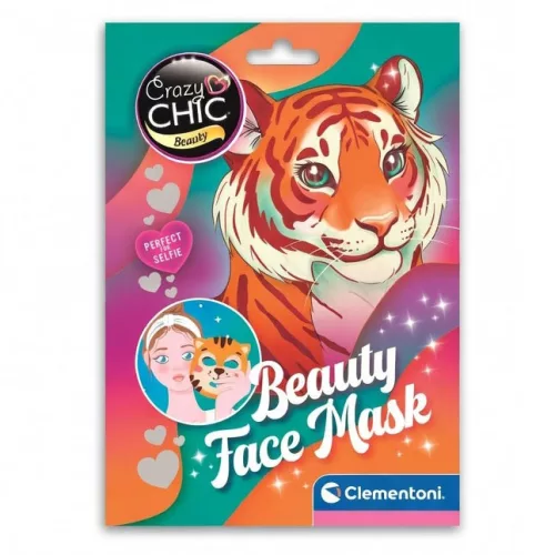 Crazy Chic Tiger arcmaszk Clementoni