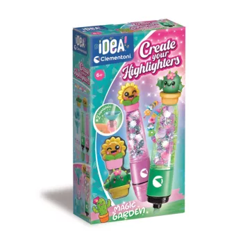   Színes Magic Garden szövegkiemelő készítő készlet Clementoni
