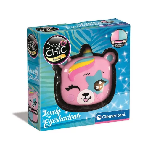 Crazy Chic Bear szemhéjfesték szett Clementoni