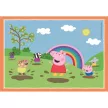 Peppa malac Picnic and School 4 az 1-ben puzzle Clementoni