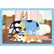 Bluey Play All Day 4 az 1-ben puzzle Clementoni